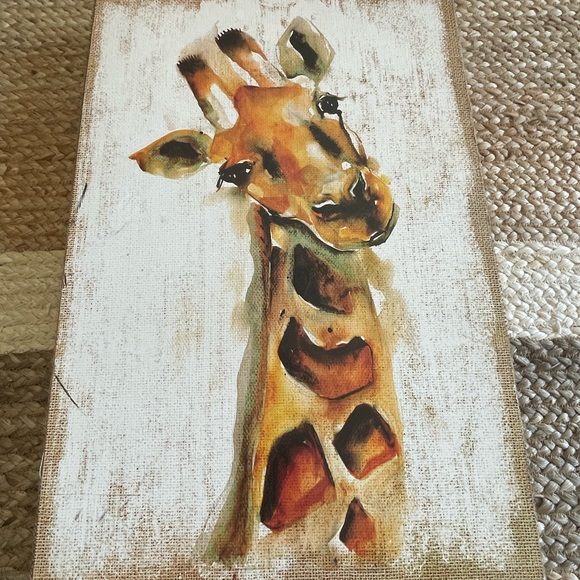Giraffe Canvas - Picture 1 of 3